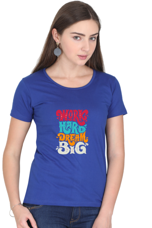 Motivational Half Neck T-Shirt - Image 2