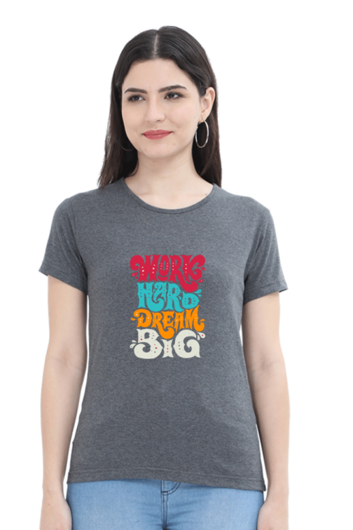 Motivational Half Neck T-Shirt - Image 4