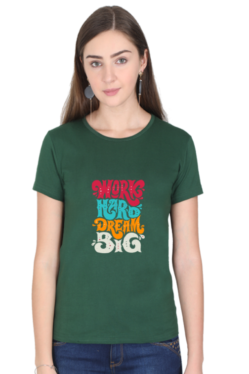 Motivational Half Neck T-Shirt - Image 3