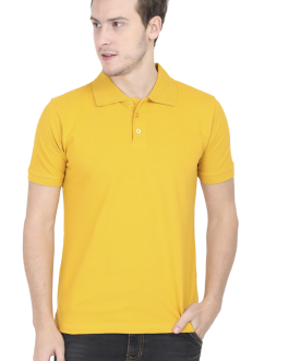 Men’s Plain Polo Half-Sleeve T-Shirt