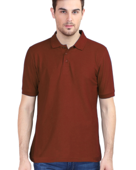 Men’s Plain Polo Half-Sleeve T-Shirt