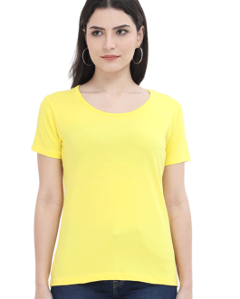 Round Neck Half Sleeve Classic Plain