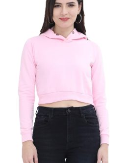 Female Crop Hoodies